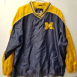 Men's Michigan Wolverines Jacket Go Blue